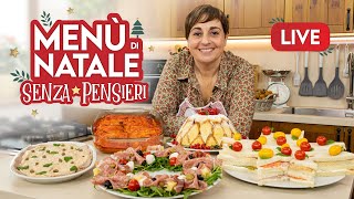 MENÚ DI NATALE quotSenza Pensieriquot in Diretta [upl. by Driscoll]