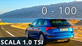 2019 Skoda Scala 10 TSI 0  100 [upl. by Ayokahs320]