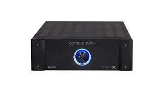 Emotiva miniX a100 Gen 2 Stereo Amplifier [upl. by Nyladnohr]