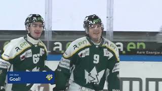 Rihards Melnalksnis Goal vs GDT Bellinzona Snakes 22102024  Swiss League [upl. by Nolaj683]