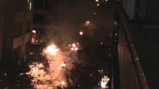 6122013 Clashes with riot police in Stournari str  Exarchia  2000 [upl. by Syxela534]