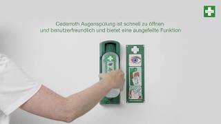 Cederroth Augendusche  Deutsch [upl. by Sible724]