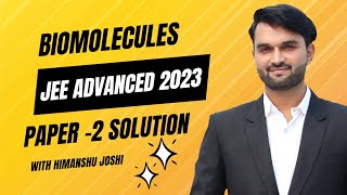 JEE ADVANCED 2023 Paper 2 Chemistry Solution Q4 [upl. by Fennelly]