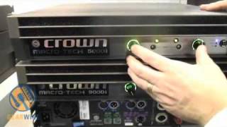 Crown MacroTech I Series Rustles Its Feathery Features At 125th AES 2008 [upl. by Anaujik589]