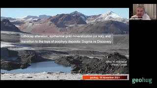 Jeffrey Hedenquist  Lithocap alteration epithermal gold mineralization and porphyry deposits [upl. by Ibmab]