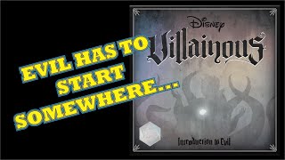 Disney Villainous Introduction to Evil Unboxing [upl. by Llenrag]