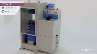 UTC 4121 Semi Automatic Compression Testing Machine EN [upl. by Drol]