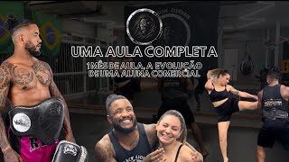 1 mês de Muay Thai com Wilson Djavan Aula completa [upl. by Nnahtur403]