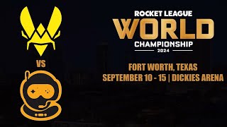 Vitality vs Spacestation  Swiss Stage Round 3  Rocket League World Championship 2024 [upl. by Ralli]