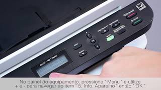 DCP1617NW Reset do Toner [upl. by Arotahs776]