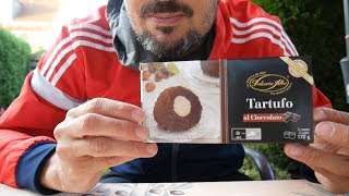 ASMR Dessert – Chocolate Tartufo Ice Cream [upl. by Leyameg]