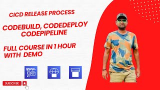 CICD Release Process AWS CodeBuild CodeDeploy amp CodePipeline full demo [upl. by Enautna1]