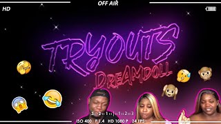 FREAK NASTY 😂🔥  DREAM DOLL  TRYOUTS  REACTION  SUBSCRIBERS REQUEST [upl. by Aneeb]