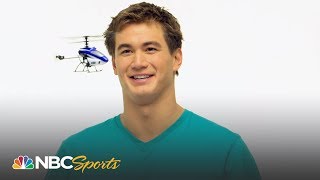 2012 Summer Olympics Nathan Adrian Helicopter Pilot  NBC Sports [upl. by Kcirddec]