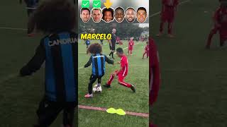 Messi VS Neuer VS Marcelo VS Vini JR VS Neymar VS Ronaldo Kids Skills Challenge [upl. by Whittemore]