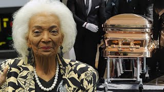 Funeral Nichelle Nichols’ Son Speaks For The First Time After Death Of Mom 😭😭 [upl. by Maurreen]