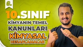 10Sınıf Kimya  Kimyasal Hesaplamalar  6Ders  CHTayfa [upl. by Enael930]