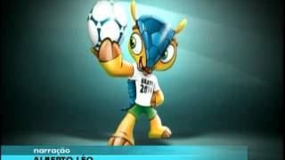 Tatubola mascote da COPA de 2014 ganha registro [upl. by Harding706]