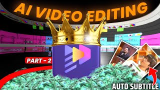 How To Edit A Video Like Pro😎  Ai Video Editing  Video Subtitle Maker [upl. by Enytsirhc113]