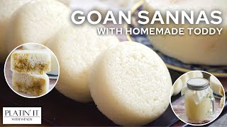 The EASIEST Sannas Recipe  Rice Cakes  Comfort Food Favourites [upl. by Wallis]