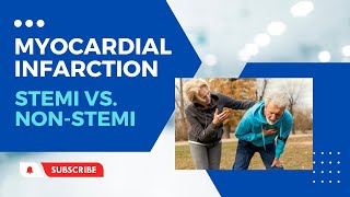 STEMI vs nonSTEMI STelevation myocardial infarction shorts [upl. by Canute]