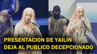 Yailin la mas Viral Canta en el Prudential Center Dejando al Publico DEC3PCION4DO [upl. by Arahsat]