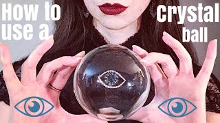 How to use a crystal ball to scry [upl. by Hazeefah]