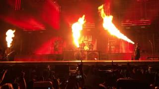 Die Besten Feuereffekte von Rammstein Live in Vienna 2016 Best Fire amp Pyro effect from the Show [upl. by Zinn169]