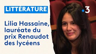 Lilia Hassaine lauréate du Prix Renaudot des Lycéens [upl. by Ahsirt]