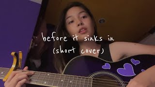 before it sinks in by moira dela torre  short cover [upl. by Atsirak]