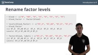 R tutorial  Using Factors in R [upl. by Ainsley]