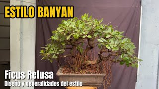 Estilo Banyan en el Bonsá [upl. by Marsland792]