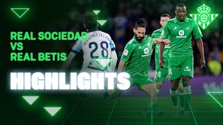 Resumen del partido Real Sociedad  Real Betis  HIGHLIGHTS  Real BETIS Balompié [upl. by Hedwig]