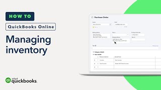 How to manage inventory in QuickBooks Online [upl. by Airreis45]