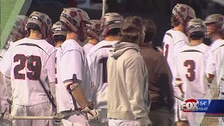 3 Brown Lacrosse Tops Providence College 1610 [upl. by Leirda329]