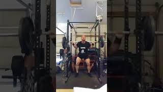 100 WEEKS TO 500 week 33  SQ w Chains sciatica motivation garagegym [upl. by Garvin]