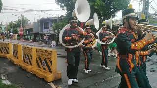 KAWIT FIESTA PARADE 2024 Majorettes Marching Band [upl. by Tinaret245]