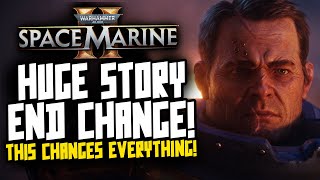 Space Marine 2  VOICE STORY END CHANGE A living saint [upl. by Beeson]