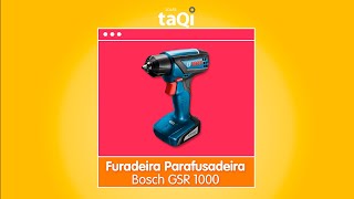 Furadeira Parafusadeira Bosch GSR 1000 [upl. by Kassie454]