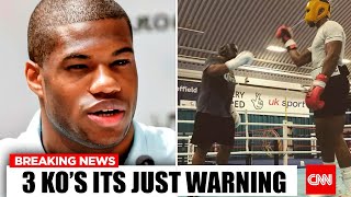 2 MINUTES AGO Daniel Dubois Drops Bombshell Sparring Footage Anthony Joshua Knocked Down 3 Times [upl. by Normy]