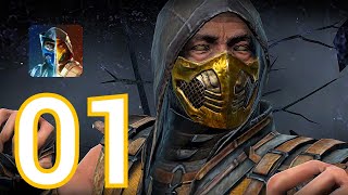 Mortal Kombat  Part 1  Tutorial  WalkthroughGameplay [upl. by Eneleahs]