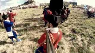 Reenactment Almansa 1707 with Miquelets de Catalunya [upl. by Annola]