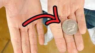 WORLDS Best COIN TRICK  TUTORIAL  TheRussianGenius [upl. by Aihsatan]