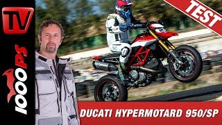 Ducati Hypermotard 950 SP Test  Achtung vom Aussterben bedroht [upl. by Zeugirdor325]