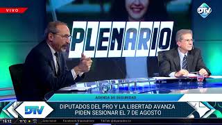 DTV Plenario con José Di Mauro  Programa 12072024 [upl. by Weixel245]