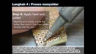 Tutorial Dasar Cara Menyolder amp Desoldering [upl. by Suoivatnod727]