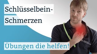 Schlüsselbein Schmerzen  Übungen die helfen [upl. by Noid]