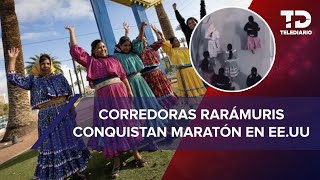 Mujeres Rarámuri corren 550 km y suben al podio en The Speed Project [upl. by Ysnap575]