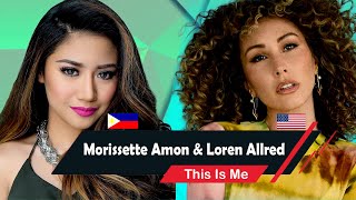 Morissette Amon amp Loren Allred  This Is Me Showman Cover Reaction [upl. by Meean]