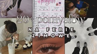 20 pomysłów jak spędzić ferie zimowe [upl. by Garibull]